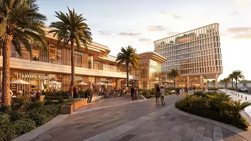 Amazing Outdoor-Piazza Roma DAMAC Lagoons Building A